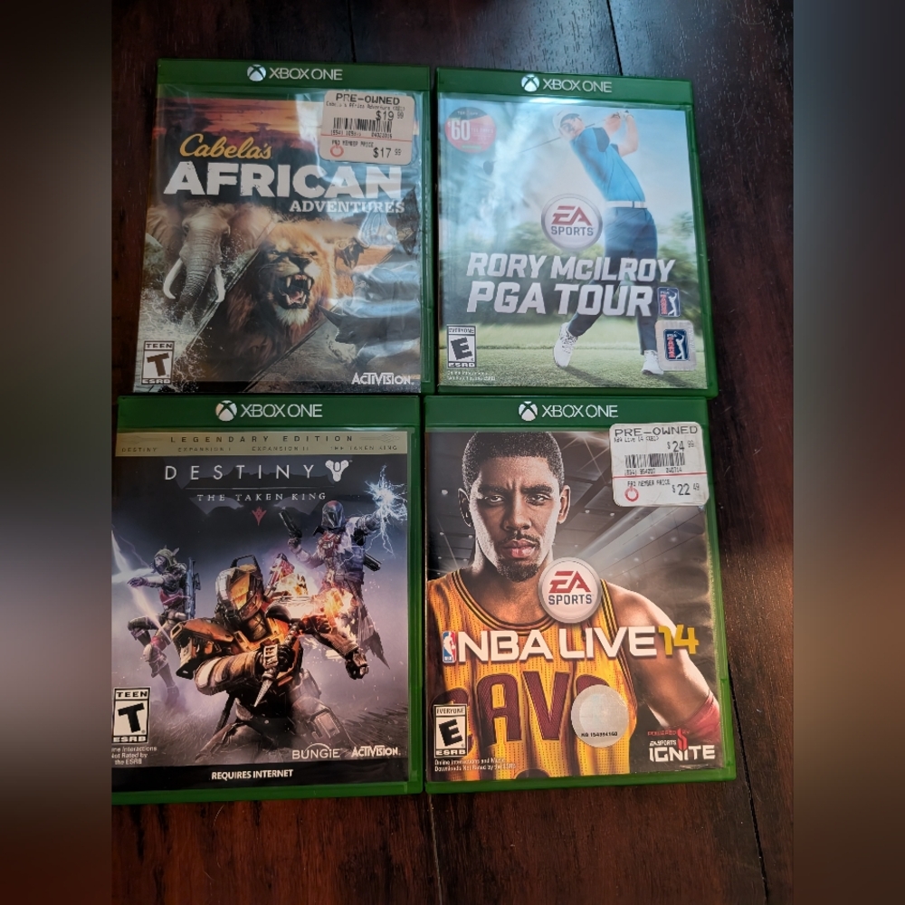 Ca Xbox One Game  Lot